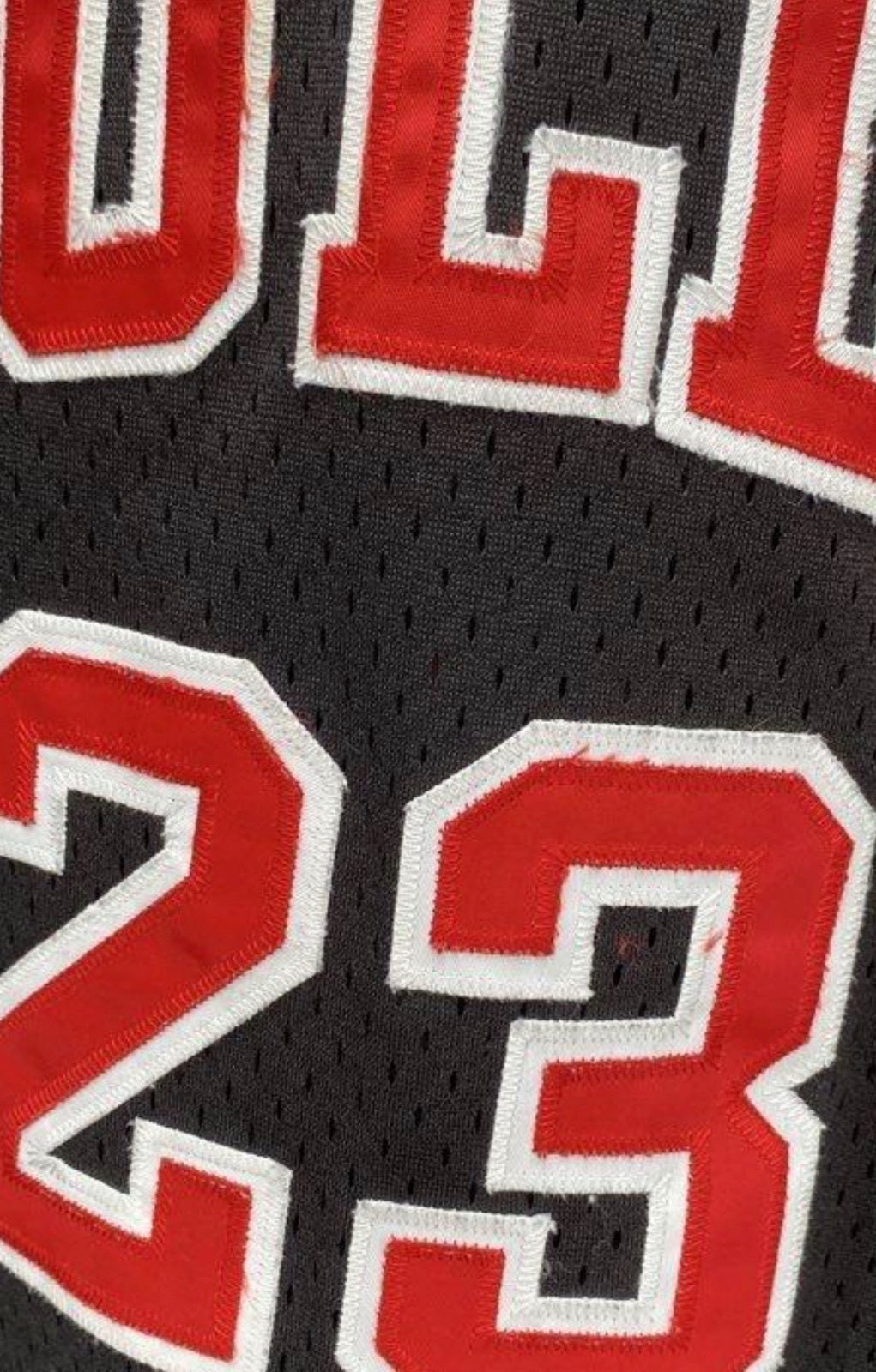 Michael Jordan Chicago Bulls #23 Black Stitched Jersey – Size 60